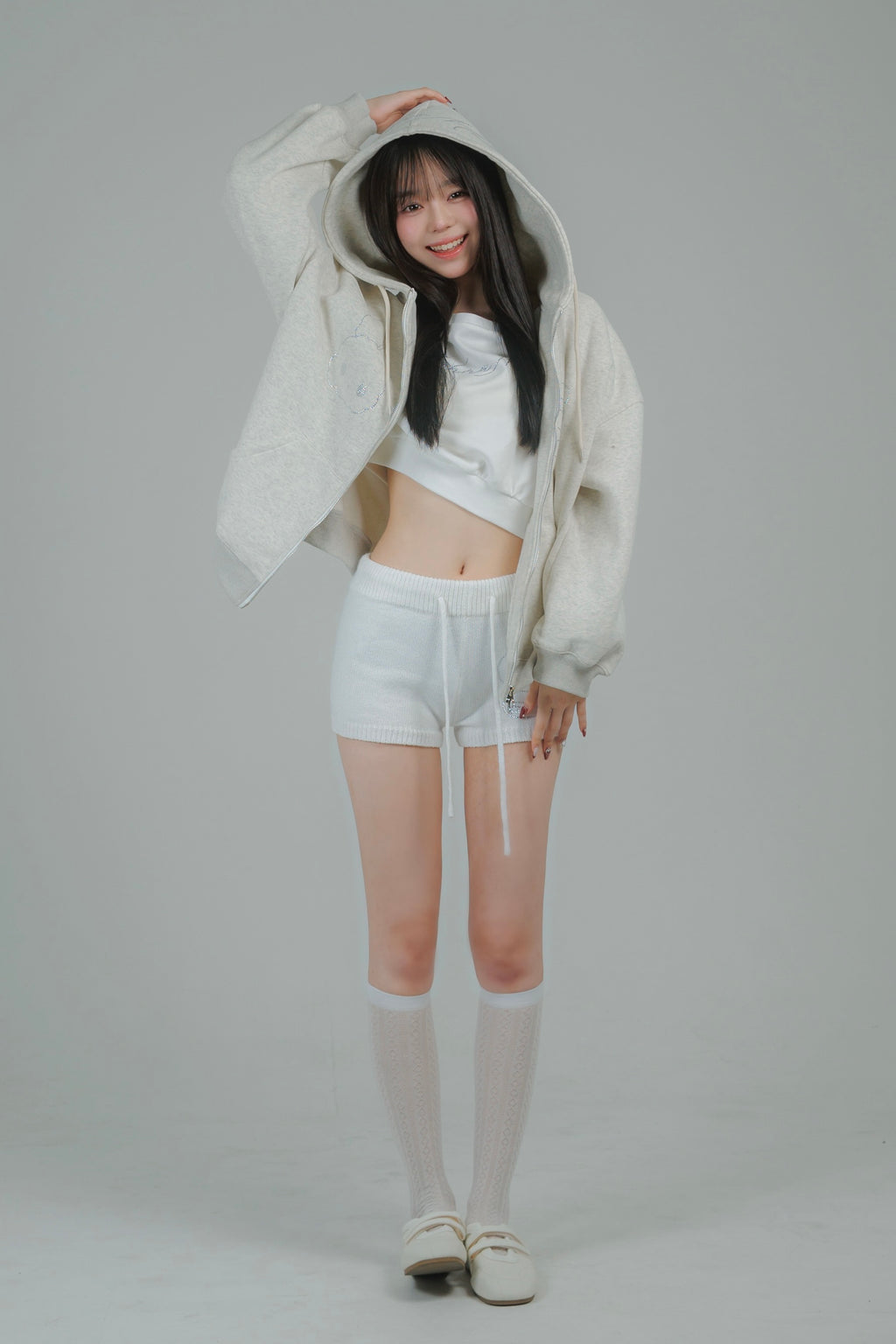stone jewelry hoodie