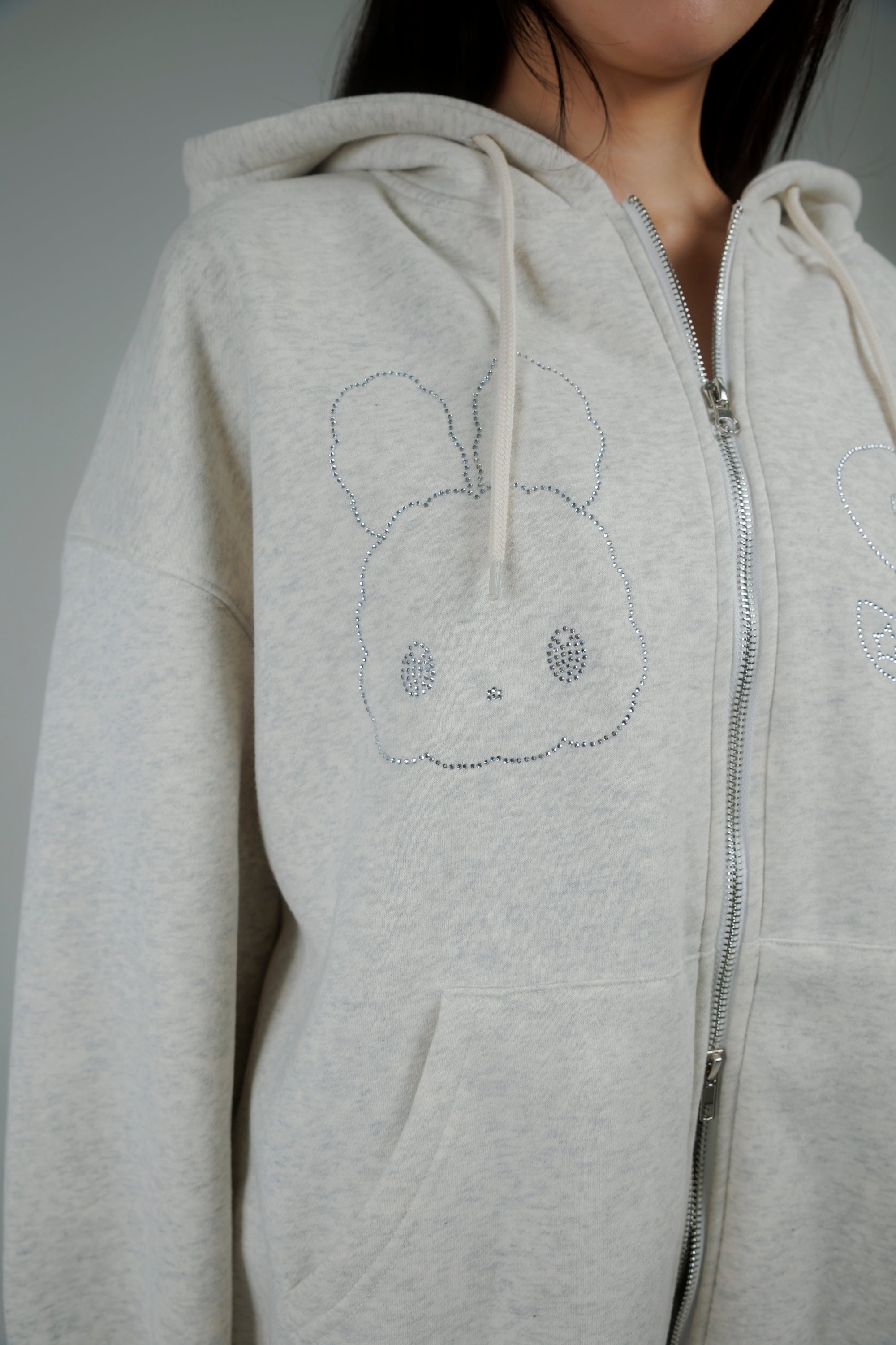 stone jewelry hoodie