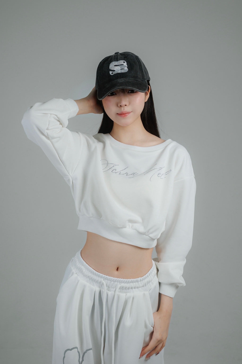 SM logo cap