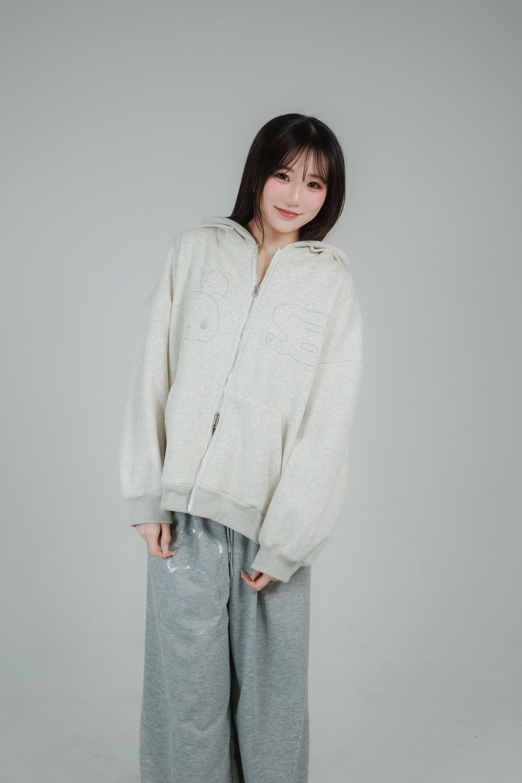stone jewelry hoodie