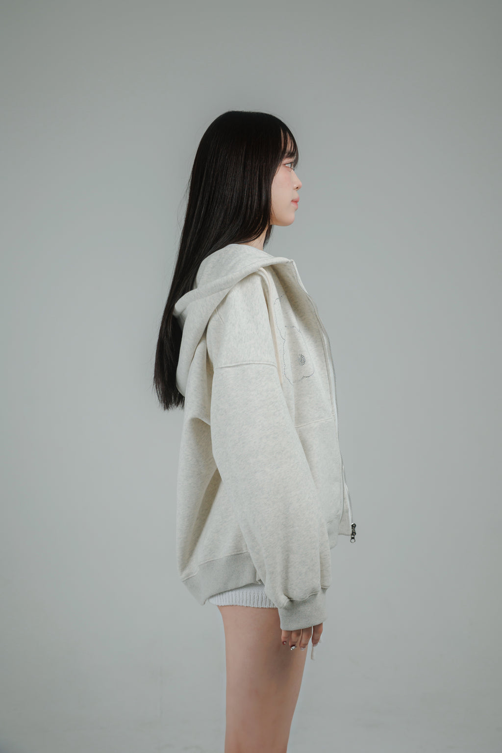 stone jewelry hoodie