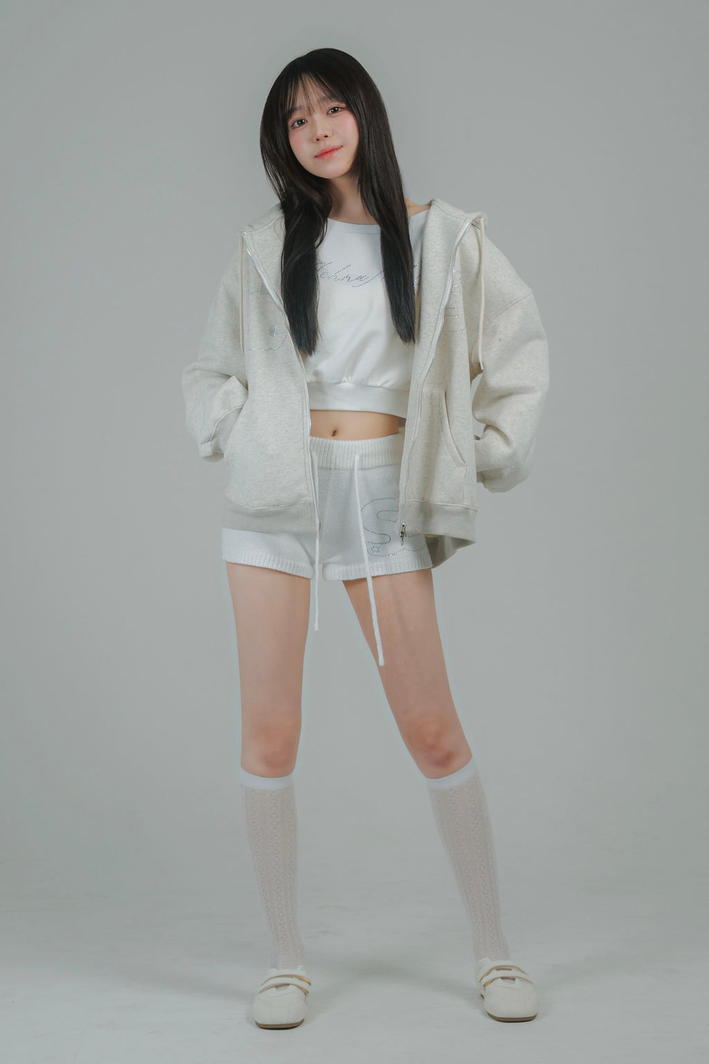 stone jewelry hoodie
