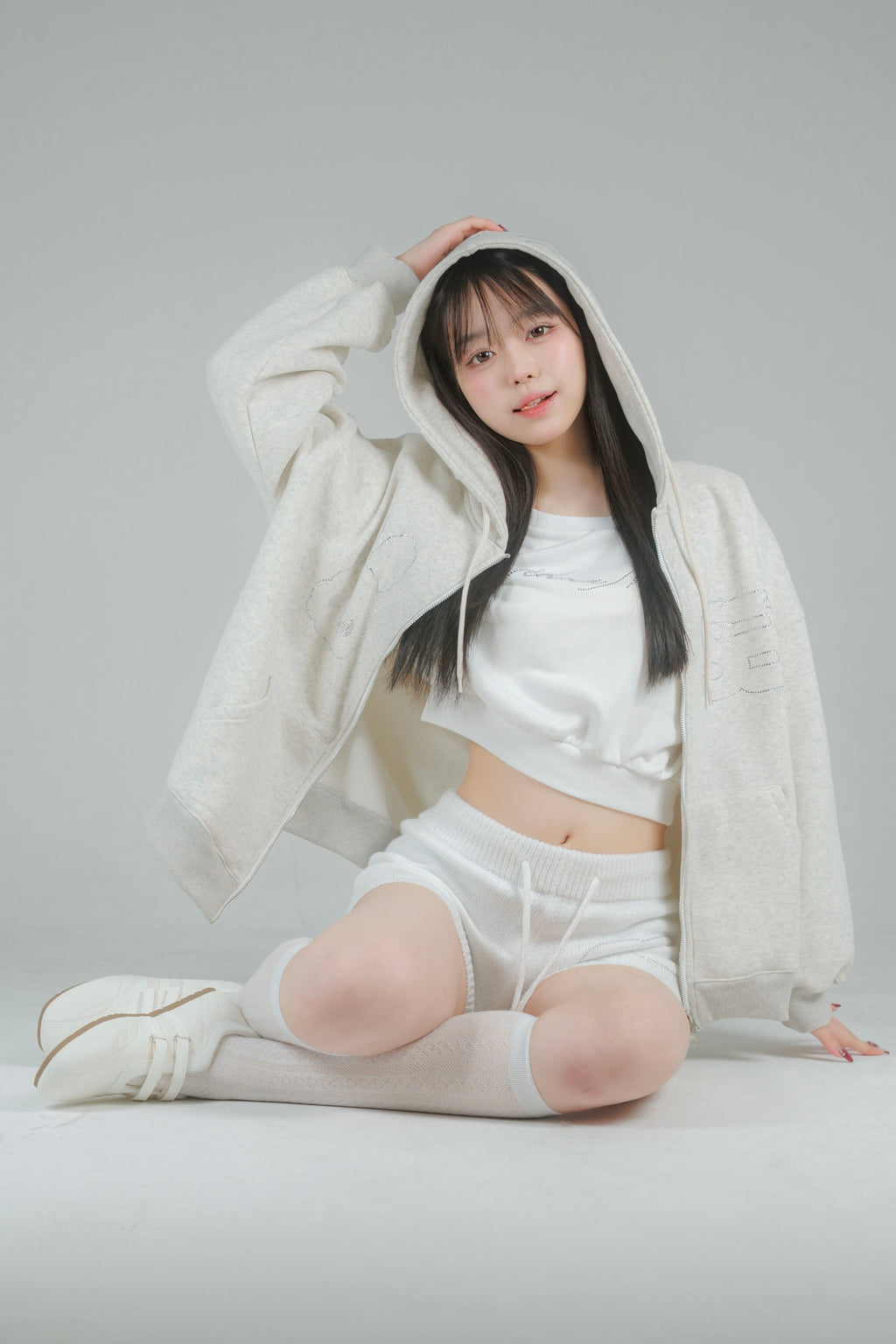 stone jewelry hoodie