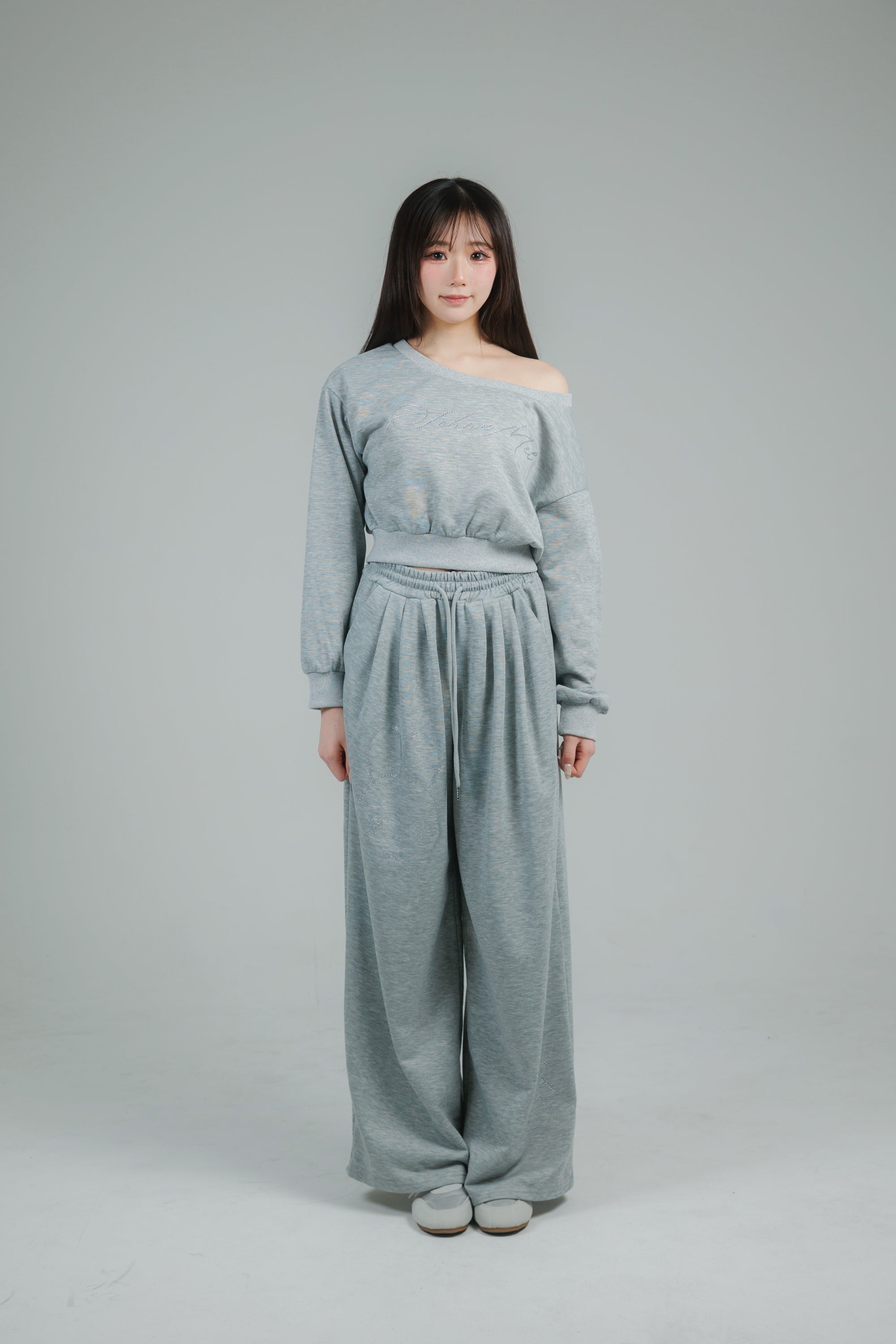 classy sweat pants (black)