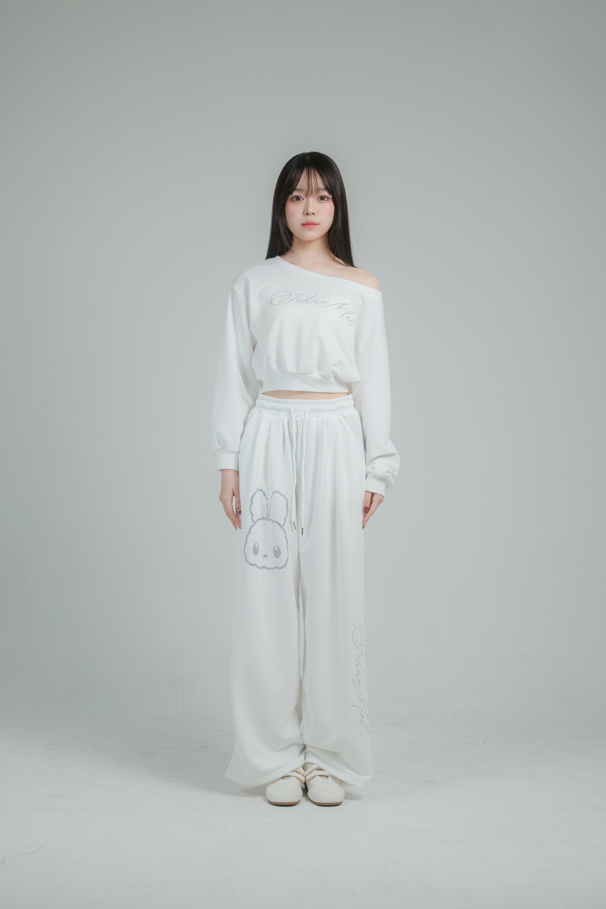 classy sweat pants (black)