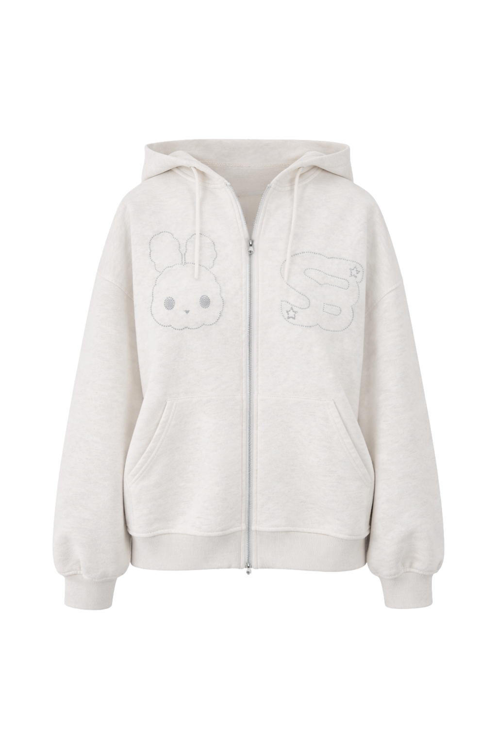 stone jewelry hoodie