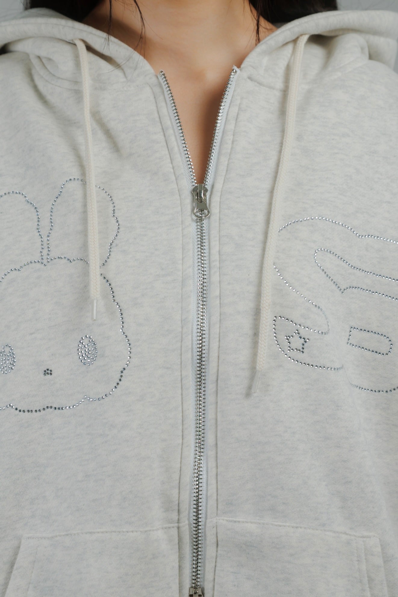 stone jewelry hoodie
